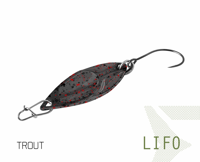 Žlica Delphin LIFO 8/2,5g Trout