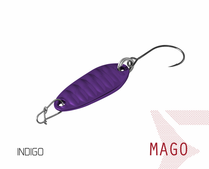 Varalica žlica Delphin MAGO 8/2g Indigo