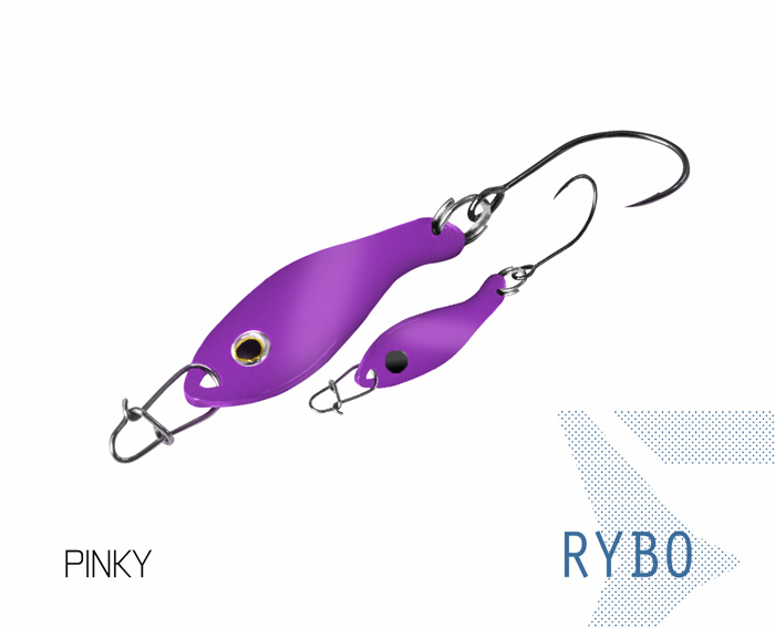 Varalica žlica Delphin RYBO 8/0,5g Pinky
