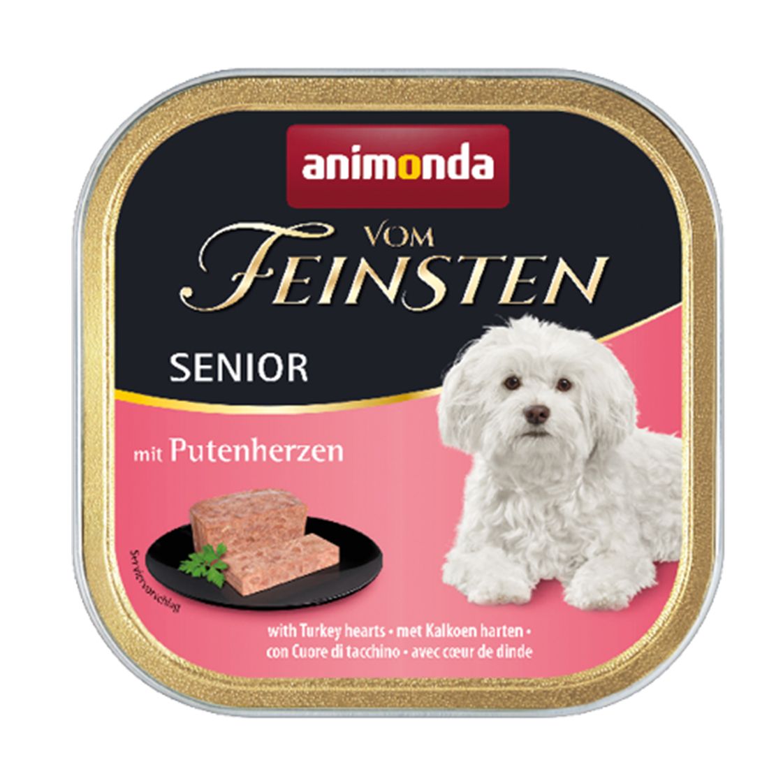 ANIMONDA Senior pašteta - pureća srca, 150 g