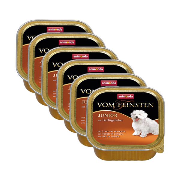 ANIMONDA pašteta Junior - peradnja jetra, 6 x 150 g