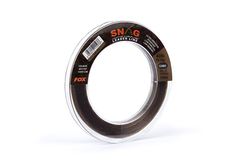 Fox Šok najlon Snag Leader 40lb (18.1kg) - 0.57mm x100m