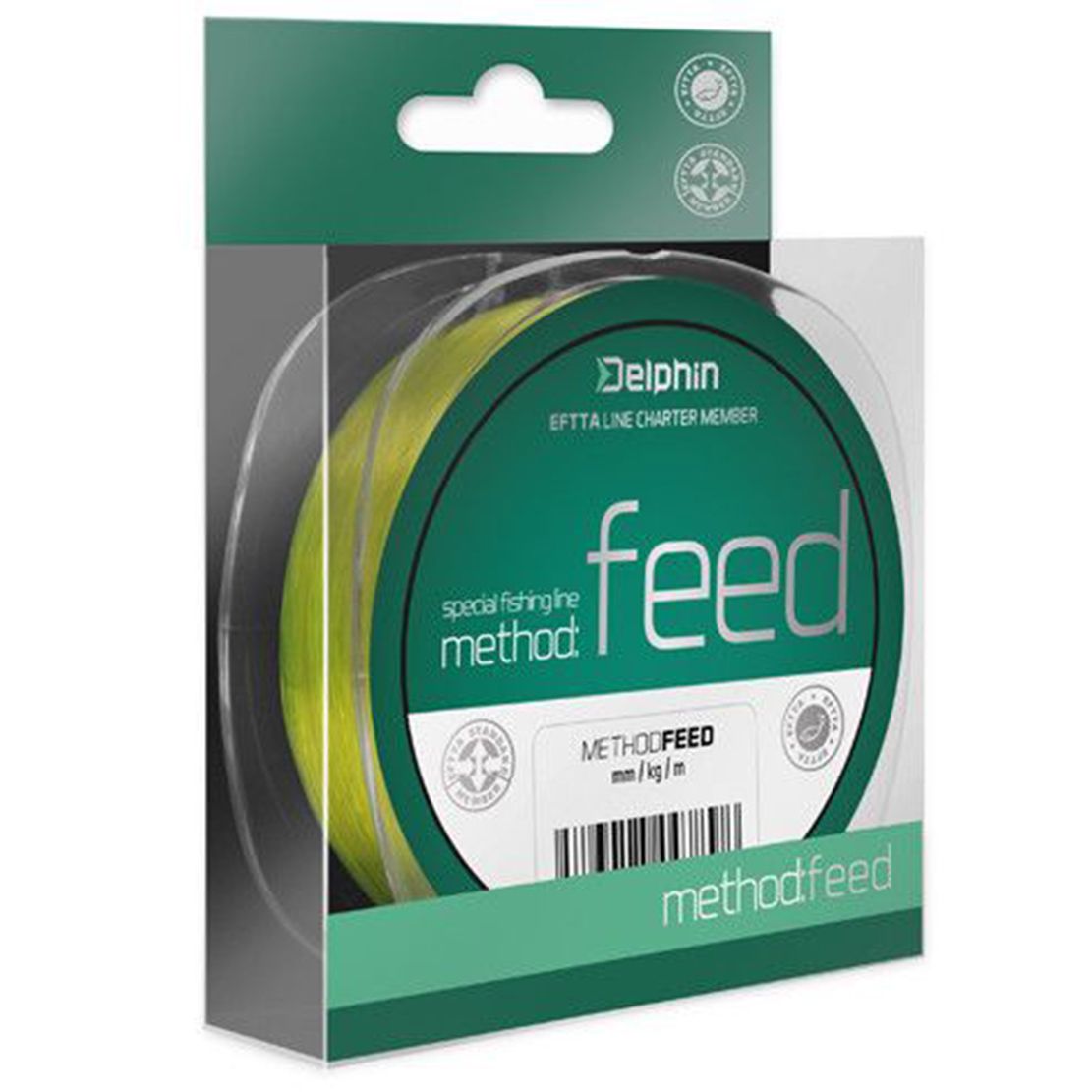 Delphin Method FEED / žuta 150m 0,18mm