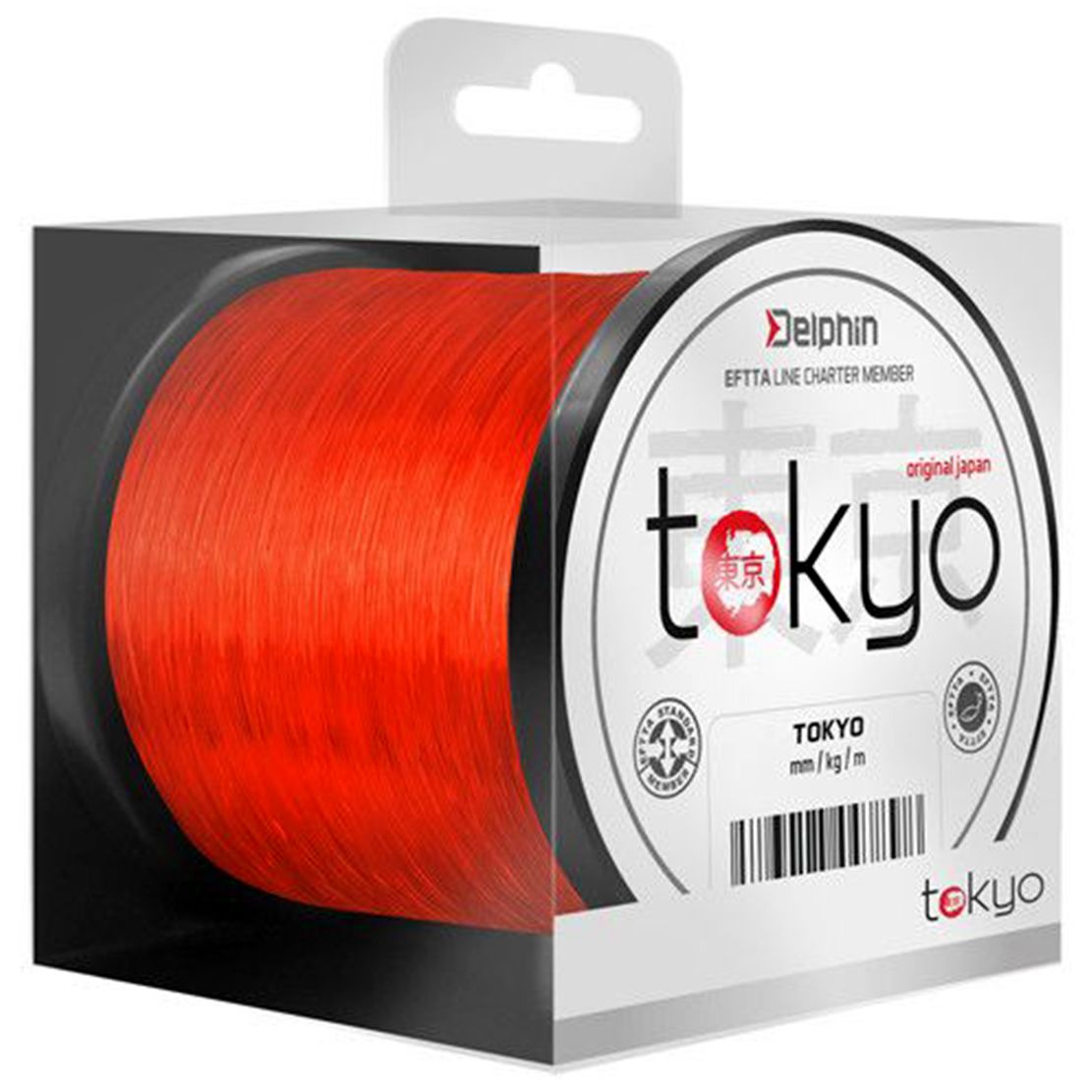 Monofil Delphin TOKYO / narancasti 600m 0,309mm