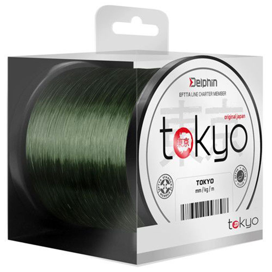 Monofil Delphin TOKYO / zeleni 300m 0,309mm