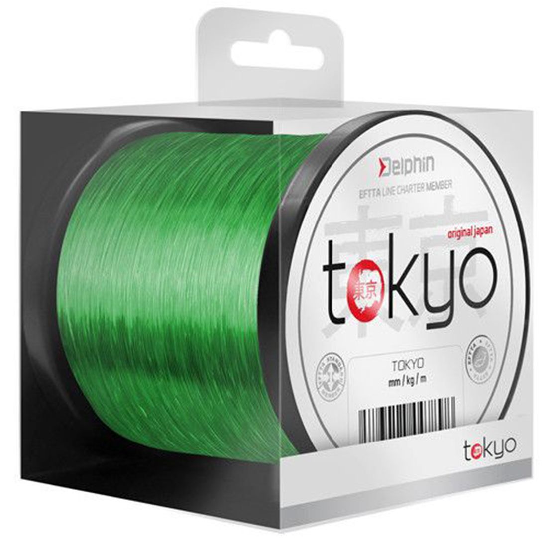 Monofil Delphin TOKYO / fluo zeleni 300m 0,369mm