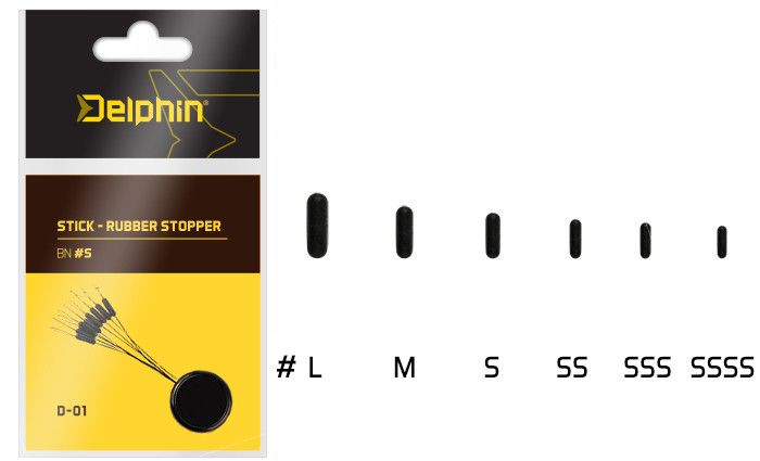Delphin Stick - Rubber stopper S