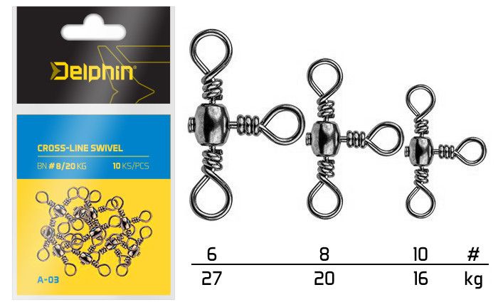 Delphin Cross-Line Swivel A-03/10kom 8