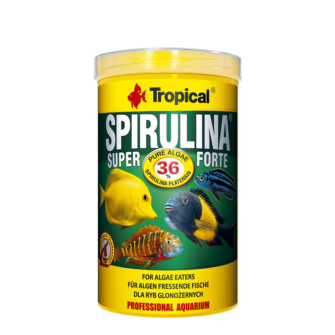 TROPICAL Spirulina Super Forte 36% Flakes 250 ml / 50 g