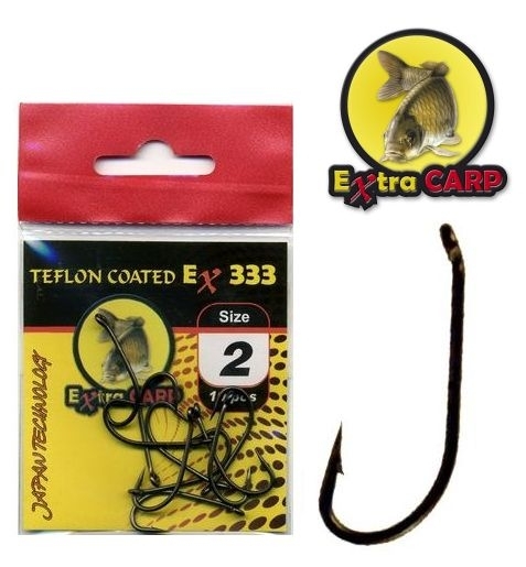 Extra Carp Teflon Hooks EX 333 veličina 4