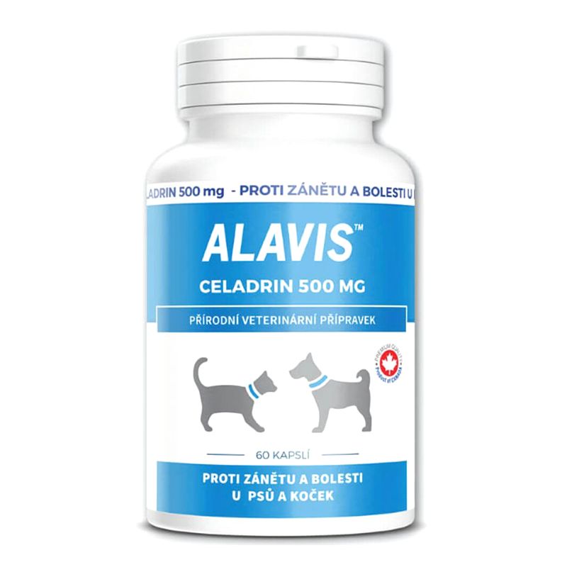 ALAVIS Celadrin - protiv upalu i boli za pse i mačke, 60 tbl.
