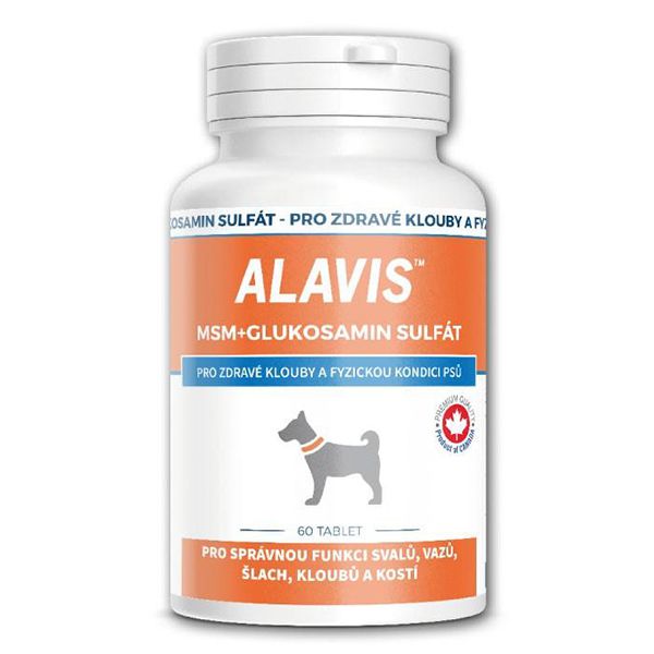 ALAVIS MSM Glukozamin sulfat - za zdrave zglobove i fizičku kondiciju, 60tbl.