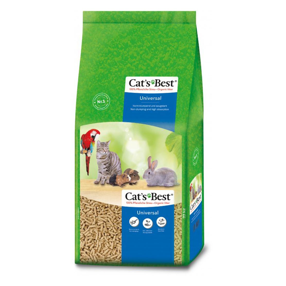 Podloga za WC - Cats Best Universal 40 L