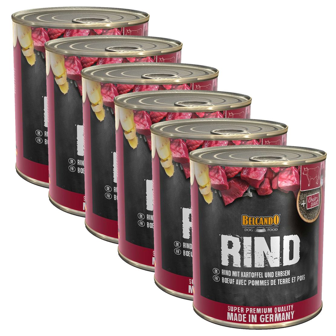 BELCANDO Govedina + krumpir i grašak - 6 x 800g