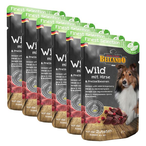 BELCANDO Divina s proso i brusnicama - 6 x 300g