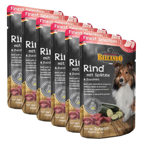 BELCANDO Govedina s njokima i tikvicama - 6 x 300g