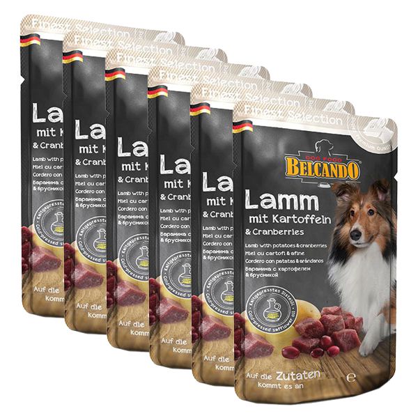 BELCANDO Janjetina s krumpirom i brusnicama - 6 x 300g