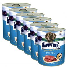 Happy Dog Wild Pur Sweden divina, 6 x 800g