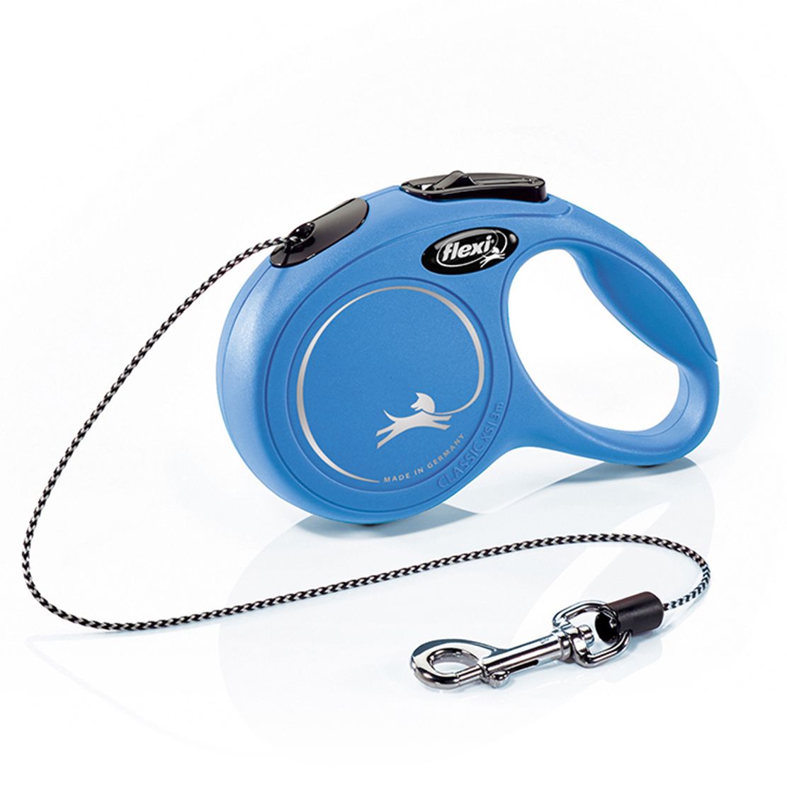 Flexi povodac New Classic XS do 8kg, 3m uže - plavi