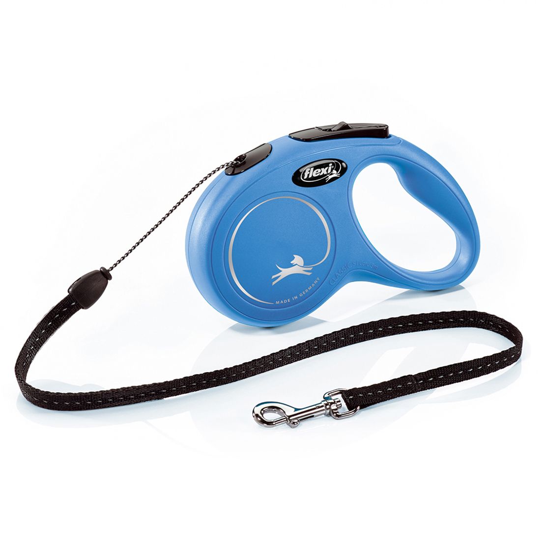 Flexi povodac New Classic S do 12kg, 5m uže - plava