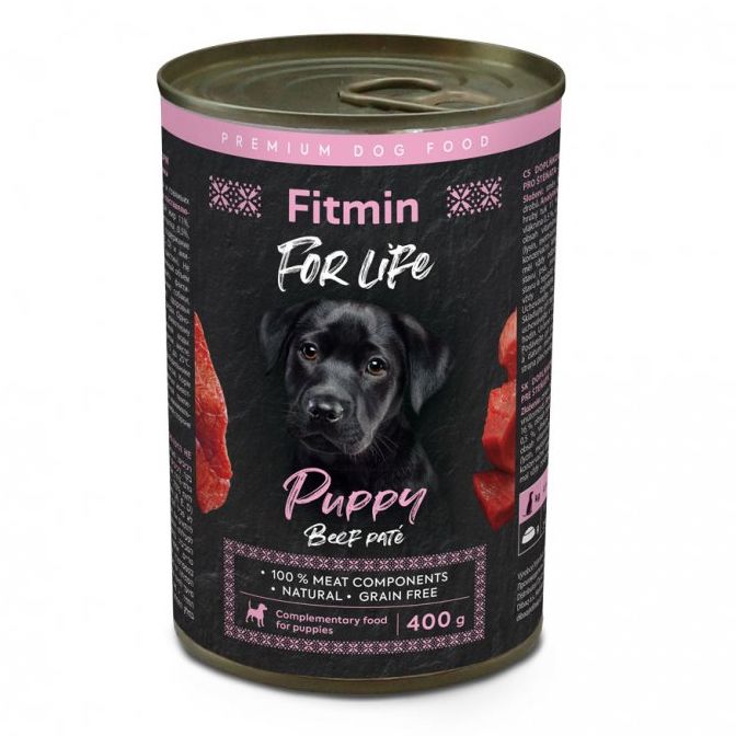 Konzerva Fitmin For Life PUPPY Govedina 400 g