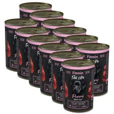 Konzerva Fitmin For Life PUPPY Govedina 12 x 400 g