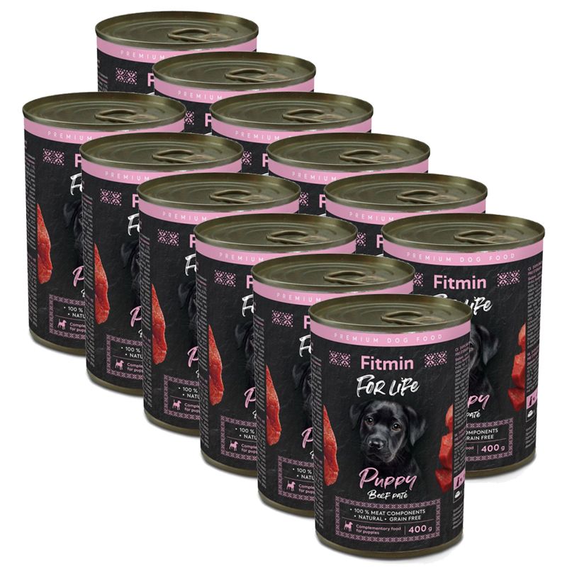 Konzerva Fitmin For Life PUPPY Govedina 12 x 400 g