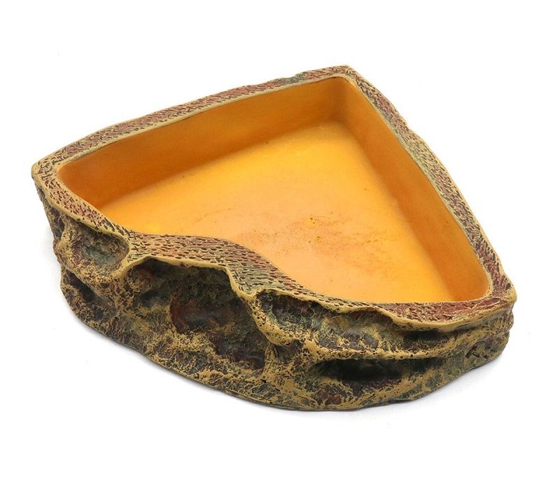 REPTILE NOVA kutna posuda za napajanje 19 x 14 x 3 cm