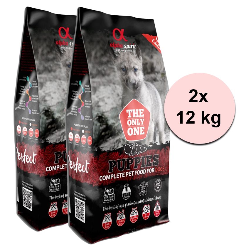 Alpha Spirit The Only One - Puppies 2 x 12 kg
