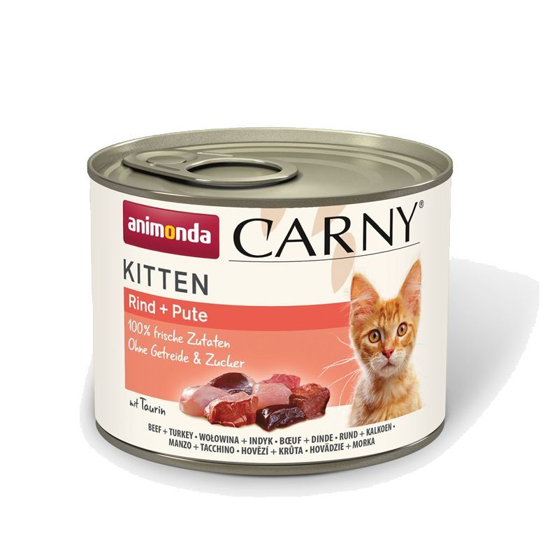 Animonda Carny Kitten - Govedina i puretina 200 g
