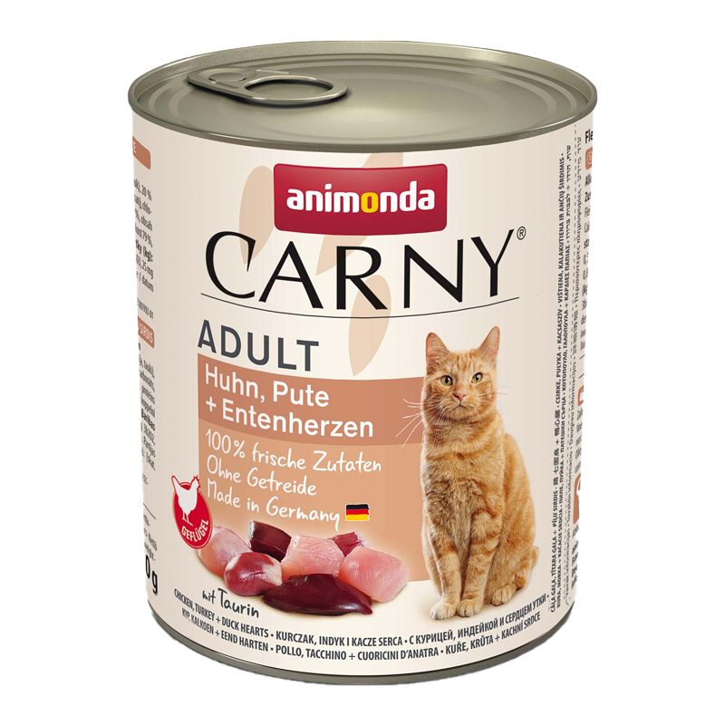 Animonda Carny Adult - Piletina, puretina i patka 800 g