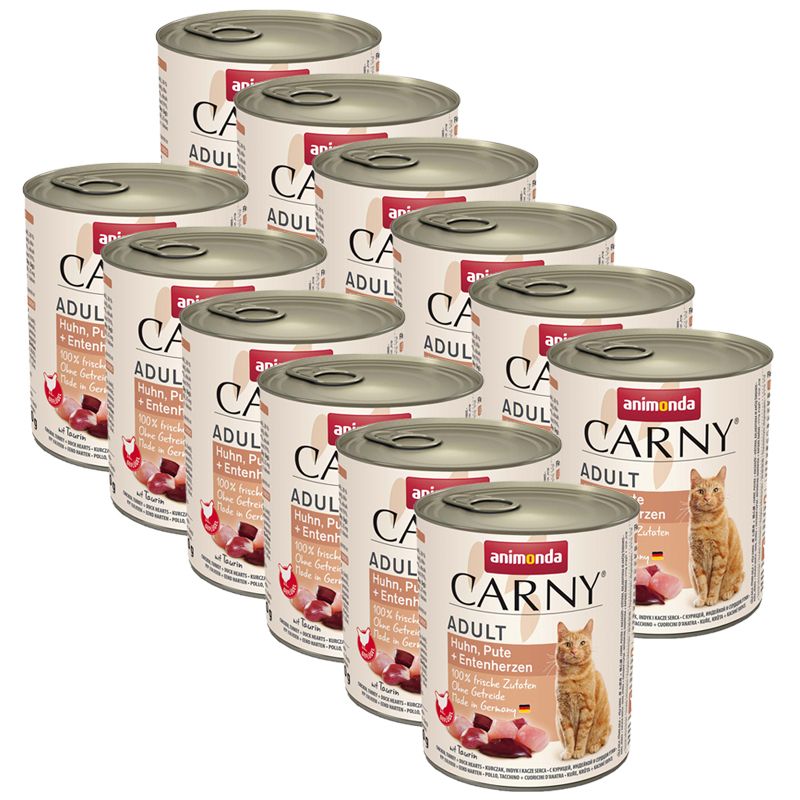 Animonda Carny Adult - Piletina, puretina i patka 12 x 800 g