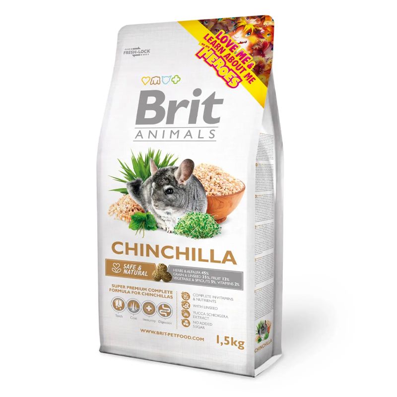 Brit Animals Chinchilla Complete 1,5 kg
