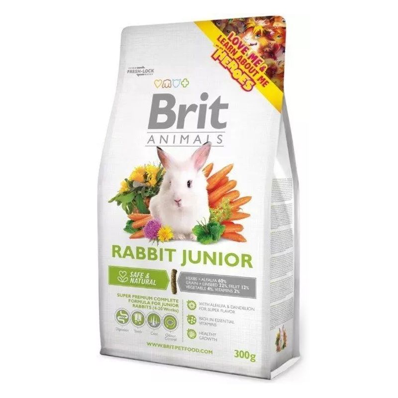 Brit Animals Rabbit Junior Complete 300 g