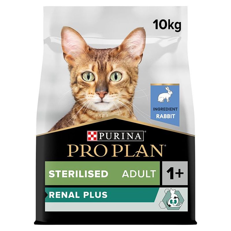 PURINA PRO PLAN MAČKE STERILIZIRANA RENAL PLUS zec 10 kg