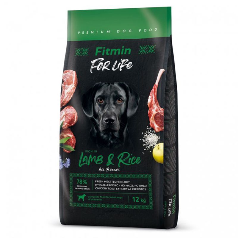 Fitmin FOR LIFE Lamb & Rice 12 kg
