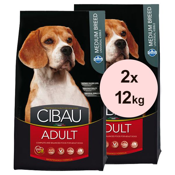 Farmina MO SP CIBAU pas ADULT MEDIUM 2 x 12 kg
