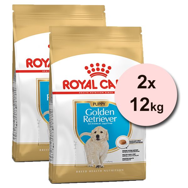 ROYAL CANIN Golden Retriever Puppy suho krmivo za štene zlatnog retrivera 2 x 12 kg