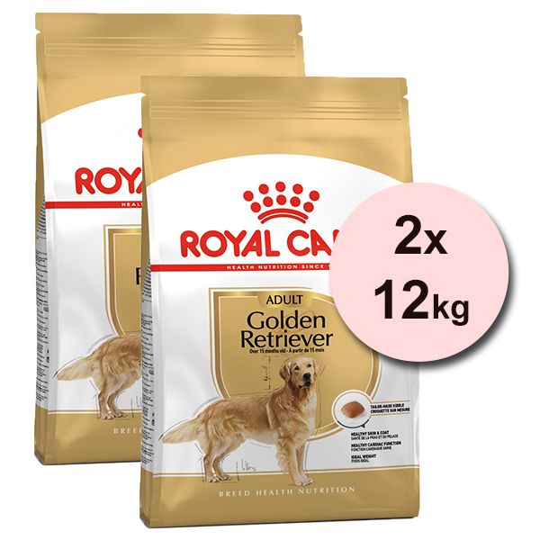 ROYAL CANIN Golden Retriever Adult suho krmivo za odrasle zlatne retrivere 2 x 12 kg