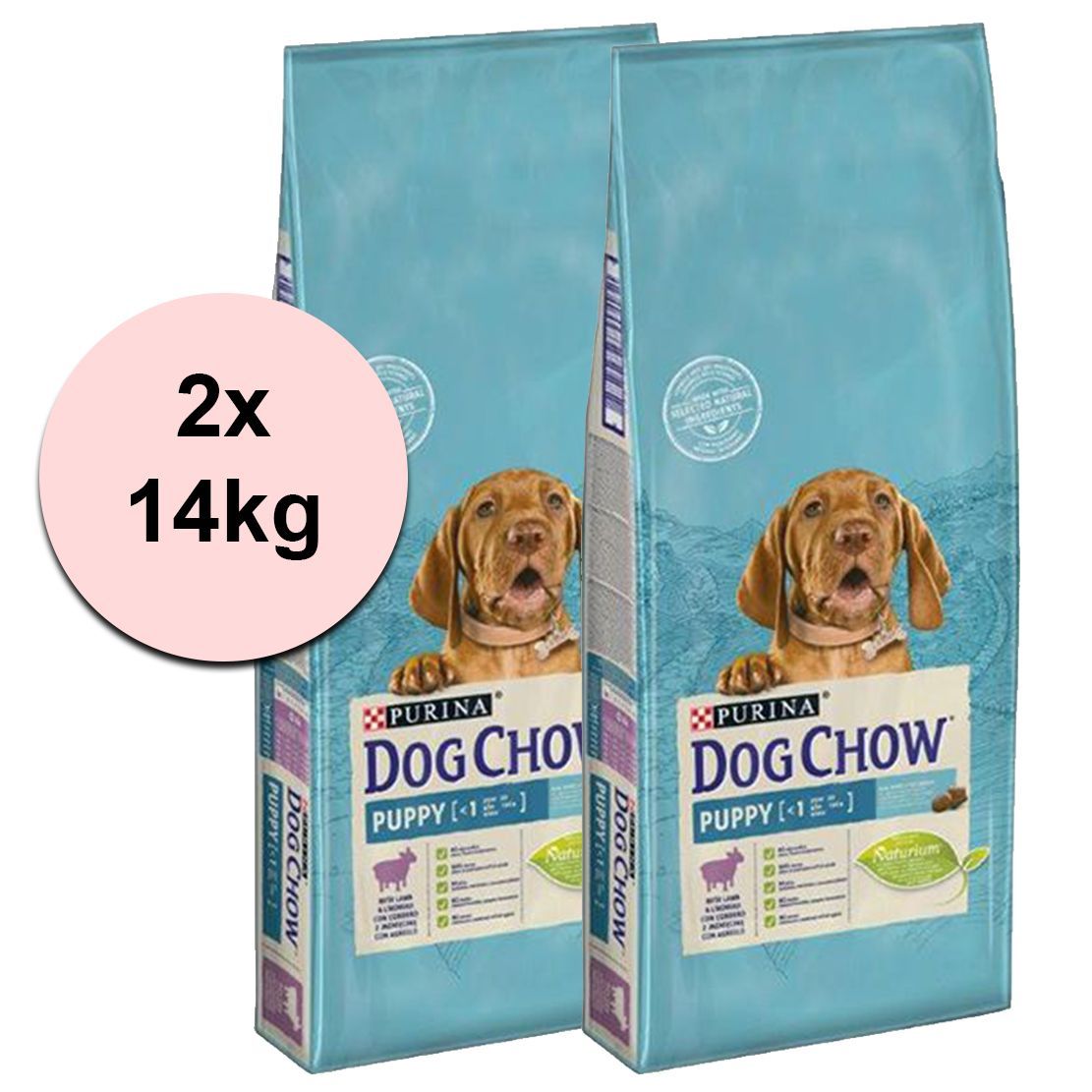 PURINA DOG CHOW PUPPY Lamb & Rice 2 x 14 kg