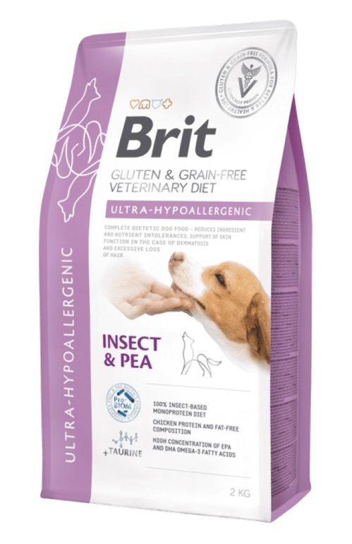 Brit Veterinary Diets GF dog Ultra-hypoallergenic 2 kg
