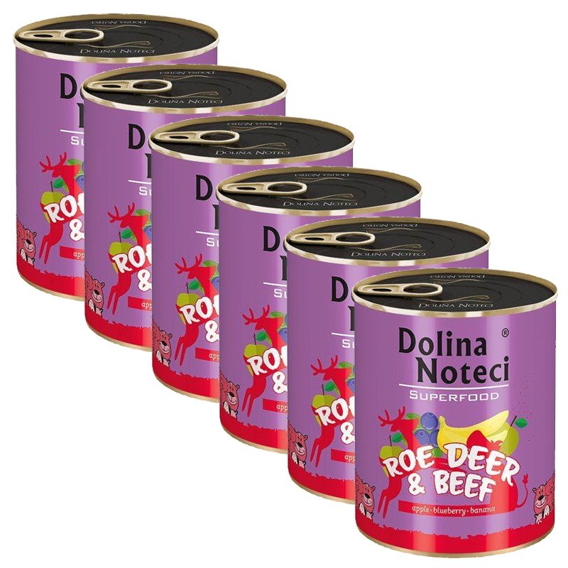 Dolina Noteci Superfood Srna & Govedina 6 x 400 g