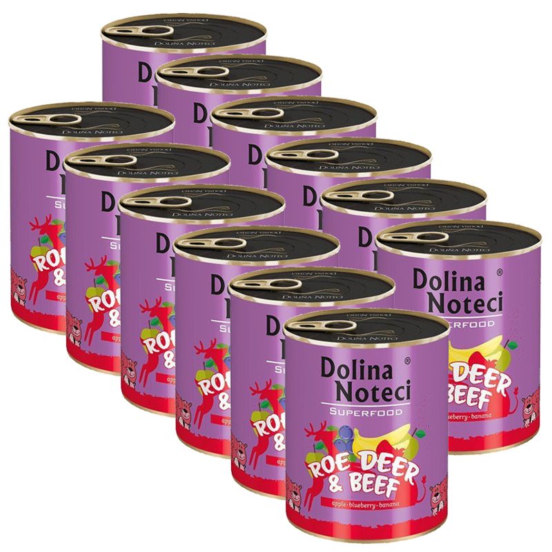 Dolina Noteci Superfood Srna & Govedina 12 x 400 g