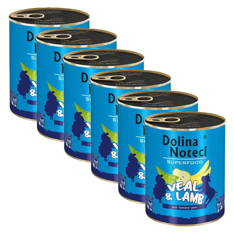 Dolina Noteci Superfood Teleće & Janjetina 6 x 400 g
