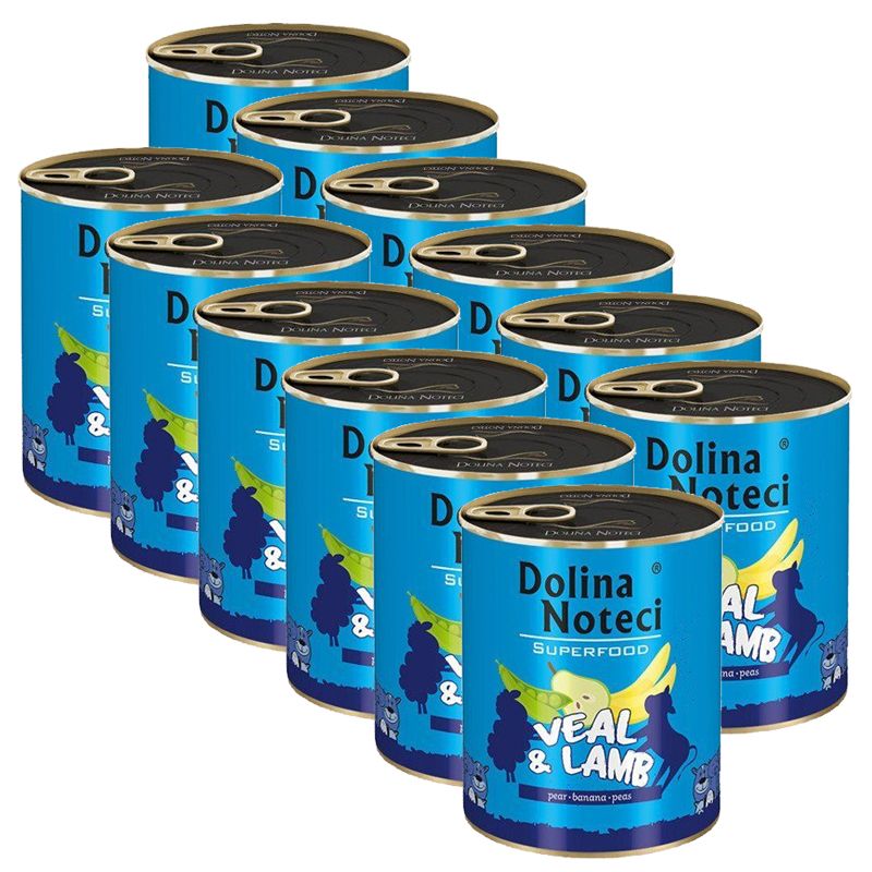 Dolina Noteci Superfood Teleće & Janjetina 12 x 400 g