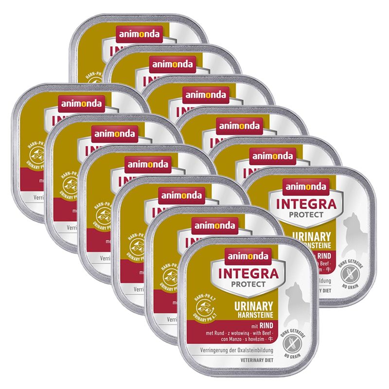 Animonda Integra Protect Cat Harnsteine Urinary - govedina 12 x 100g
