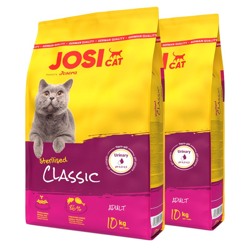 JOSERA JosiCat Classic Sterilised 2 x 10 kg