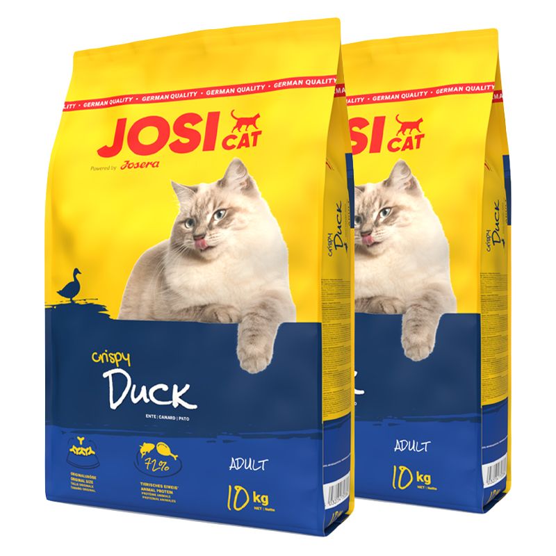 JOSERA JosiCat Crispy Duck 2 x 10 kg