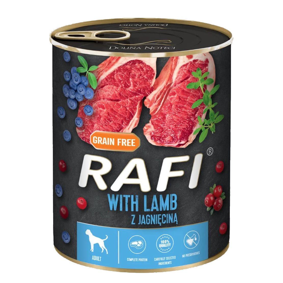 Rafi Adult GF Paté with Lamb 800 g