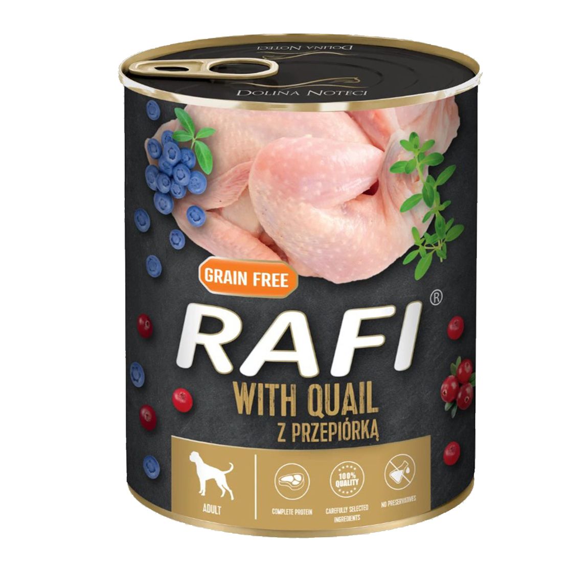Rafi Adult GF Paté with Quail 800 g